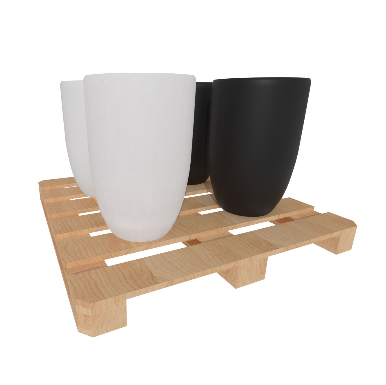 Tall Crucible Planter