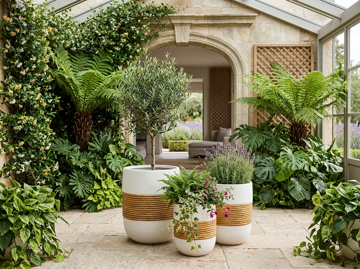 Arorog Planters Lush Green Back Ground