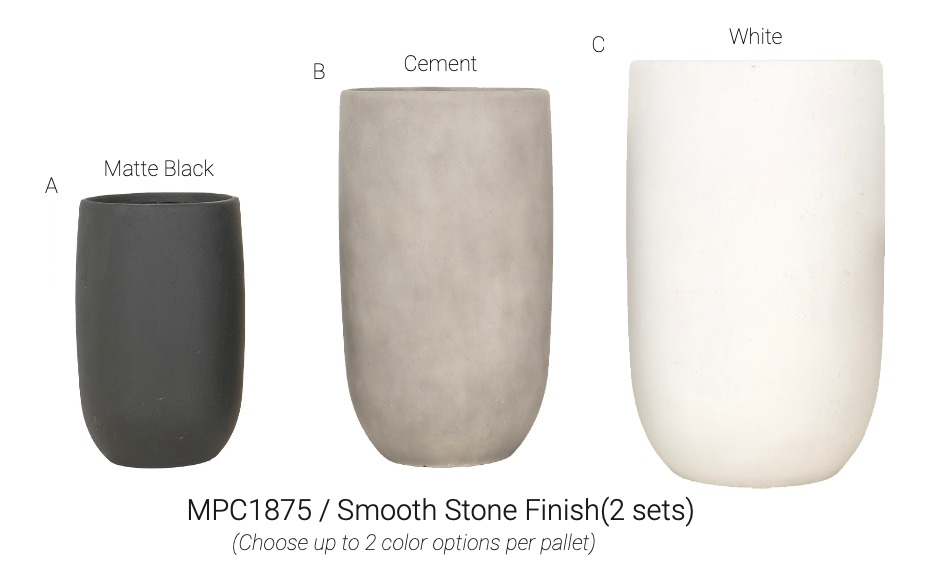 Tall Crucible Planter