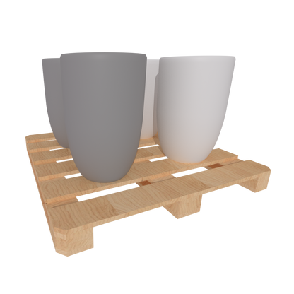 Tall Crucible Planter