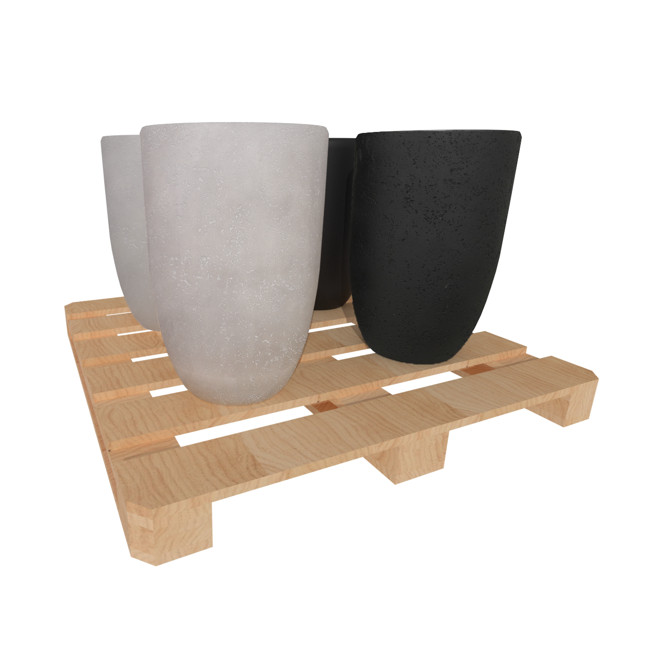 Tall Crucible Planter