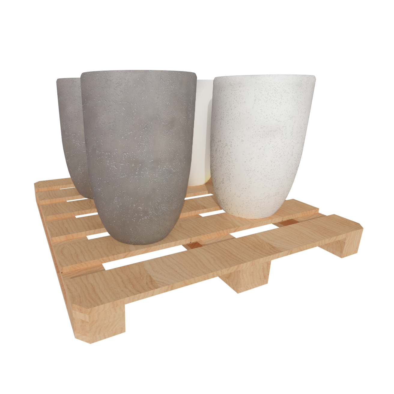 Tall Crucible Planter