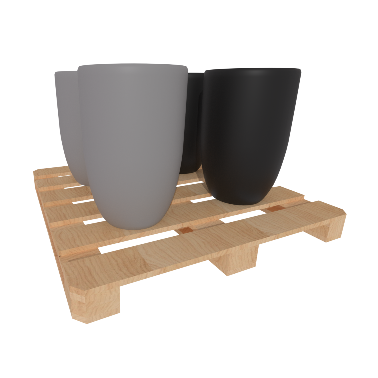 Tall Crucible Planter