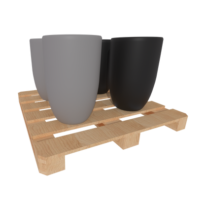 Tall Crucible Planter