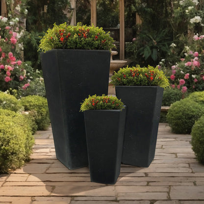 Contemporary Tall Tapered Square and Window Boxes